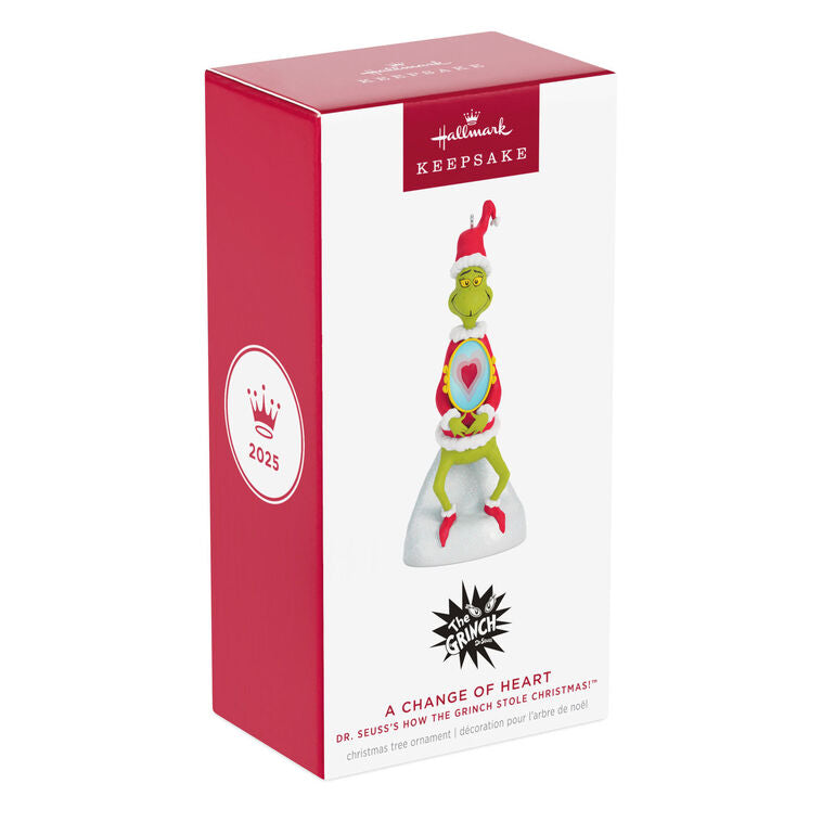 Hallmark Keepsake Grinch Heart Change Ornament