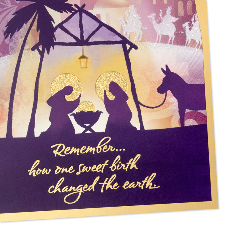 Nativity Scene in Bethlehem Boxed Christmas Cards, Pack of 16
