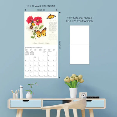 Butterflies 12 x 12 Wall Calendar