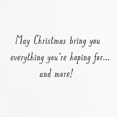 Reindeer Pulling Santa's Sleigh Packaged Christmas Cards, Set of 5