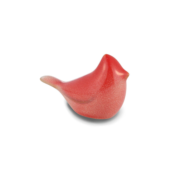 Hallmark red cardinal figurine in ceramic, symbolizing remembrance and eternal love.