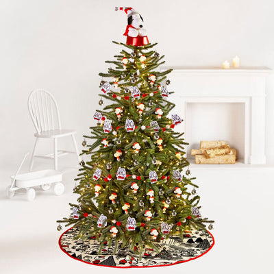 Peanuts® Fabric Hallmark Tree Skirt, 48"