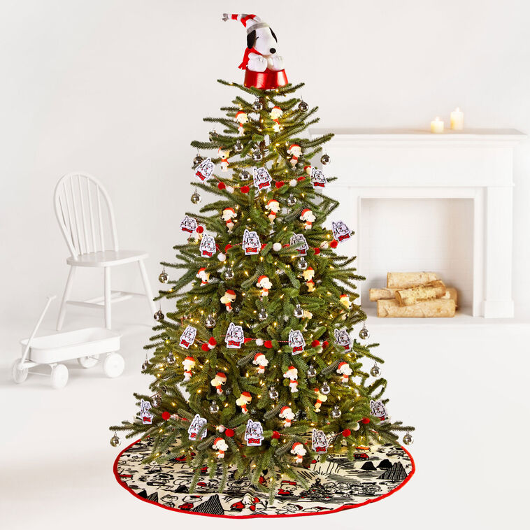 Peanuts® Fabric Hallmark Tree Skirt, 48"