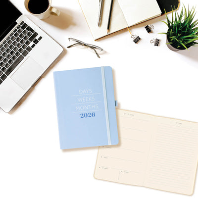 Modern 6 x 8 18-Month Vegan Leather Planner