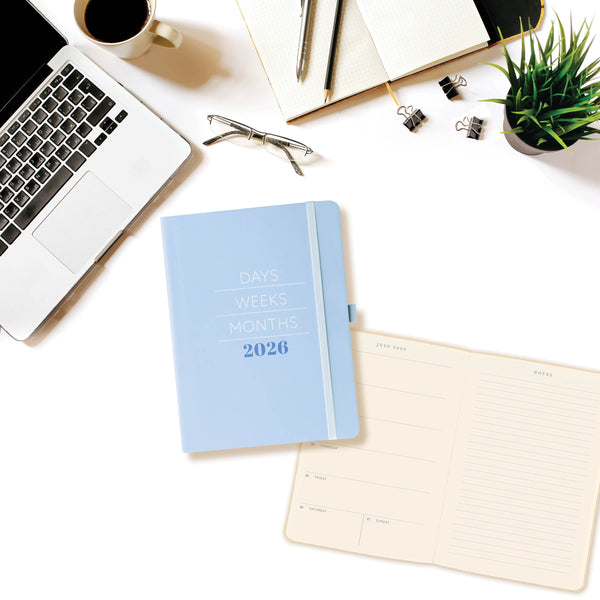 Modern 6 x 8 18-Month Vegan Leather Planner