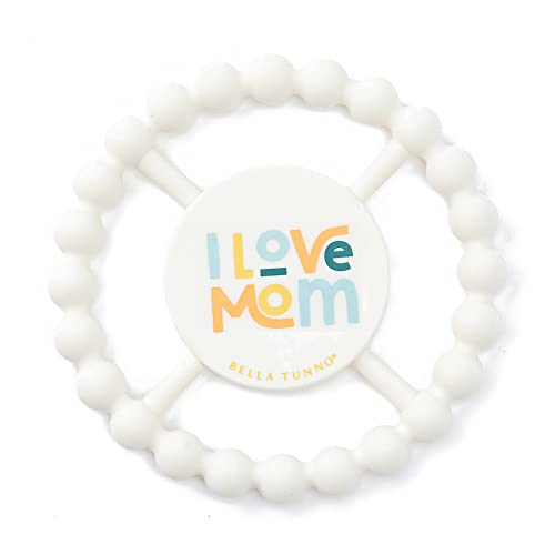 Silicone teething toy with &