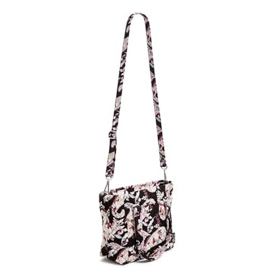 Vera Bradley Multi-Strap Shoulder Bag in Botanical Paisley recycled cotton with adjustable crossbody strap and multiple pockets