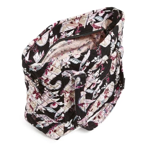 Vera Bradley Multi-Strap Shoulder Bag in Botanical Paisley recycled cotton with adjustable crossbody strap and multiple pockets