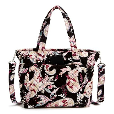 Vera Bradley Multi-Strap Shoulder Bag in Botanical Paisley recycled cotton with adjustable crossbody strap and multiple pockets