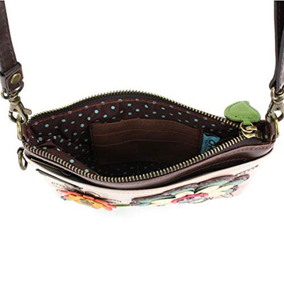 Mini Crossbody- Ivory Floral