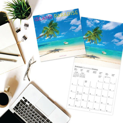 Island Paradise 12 x 12 Wall Calendar