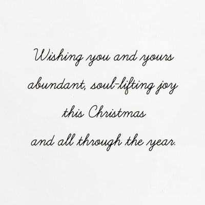 Wishing You Abundant Joy Boxed Christmas Cards, Pack of 16