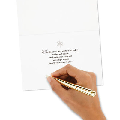 Thomas Kinkade Winter Evening Boxed Christmas Cards, Pack of 16