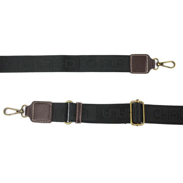 Chala olive green fanny pack with Monarch butterfly design and RFID protection.
