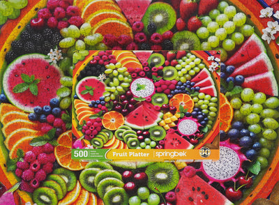 Fruit Platter 500 Piece Jigsaw Puzzle