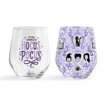 Disney hocus pocus stemless glasses, set of 2