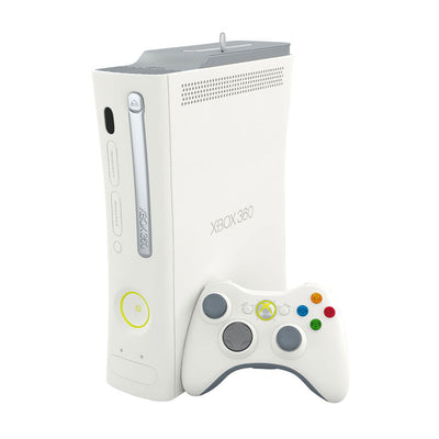 Hallmark Keepsake Xbox 360 Console ornament, Christmas decoration featuring white Xbox 360 console and controller with lights and sound.