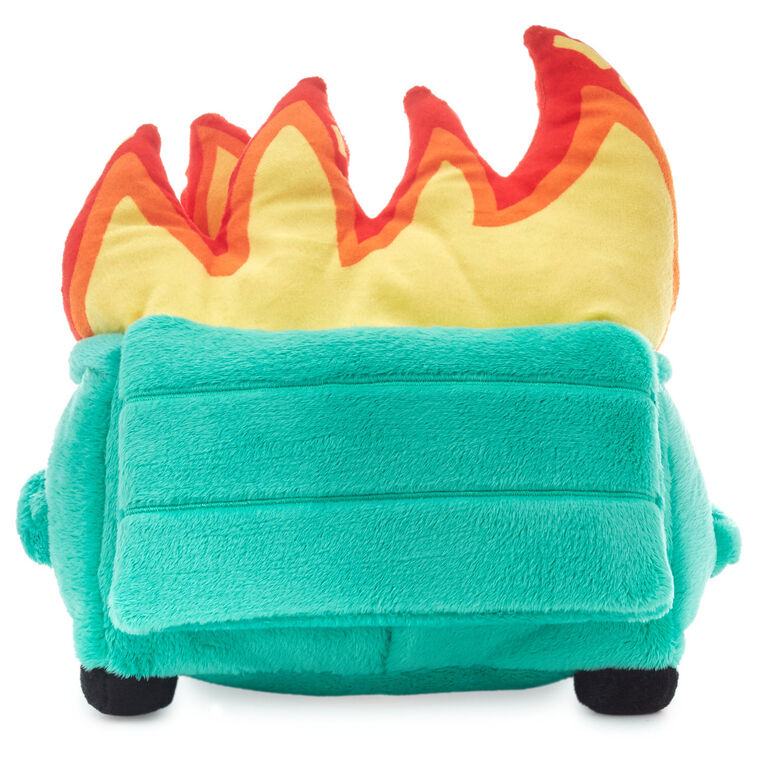Dumpster Fire Plush With Sound and Motion, 9.75"