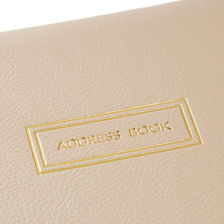 Classic Cream Address Book