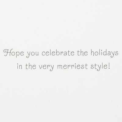 Dapper Holiday Snowmen Boxed Christmas Cards, Pack of 40