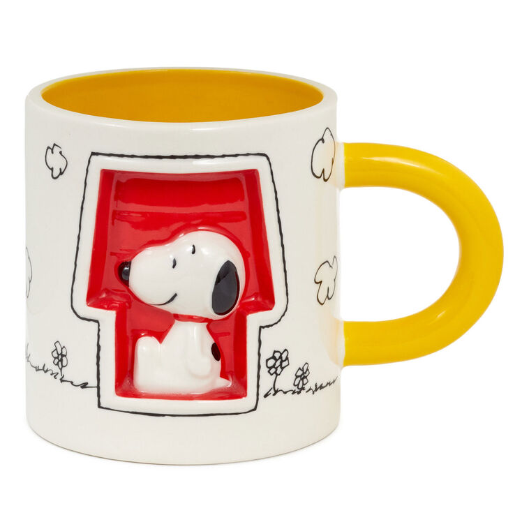 Peanuts Snoopy Doghouse Sculpted Mug, 14.5 oz.