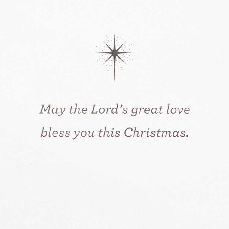 Jesus Gave Everything Religious Boxed Christmas Cards, Pack of 16