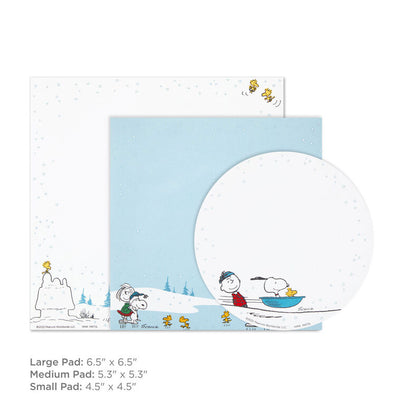 Peanuts Winter Fun Memo Pad Set