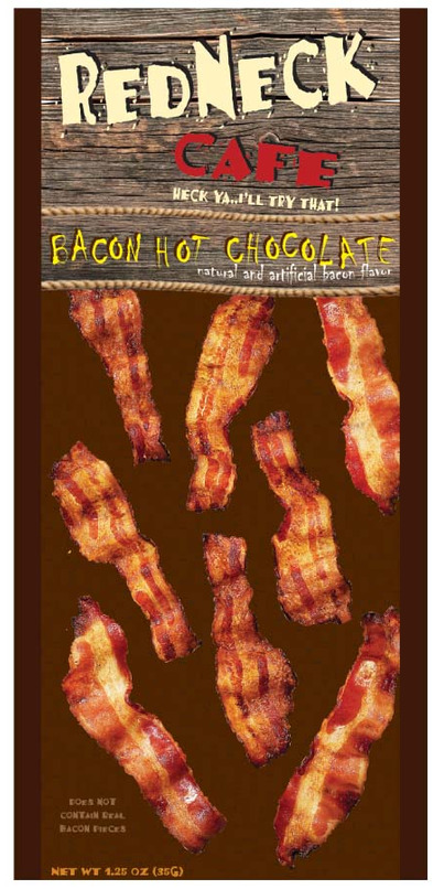 Redneck Cafe, Hot Chocolate Mix, Bacon 1.25 oz