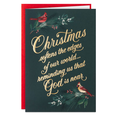 Christmas Reminds Us God Is Near Boxed Christmas Cards, Pack of 12