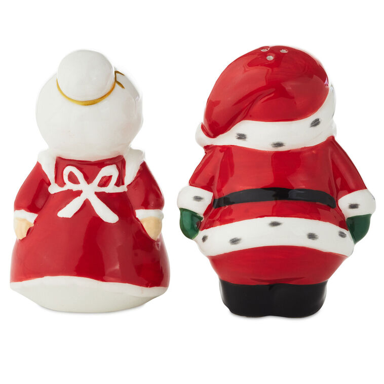 Kissing Clauses Salt and Pepper Shakers, Set of 2