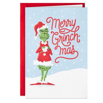 Dr. Seuss's How the Grinch Stole Christmas!™ Merry Grinch-mas Boxed Christmas Cards, Pack of 16