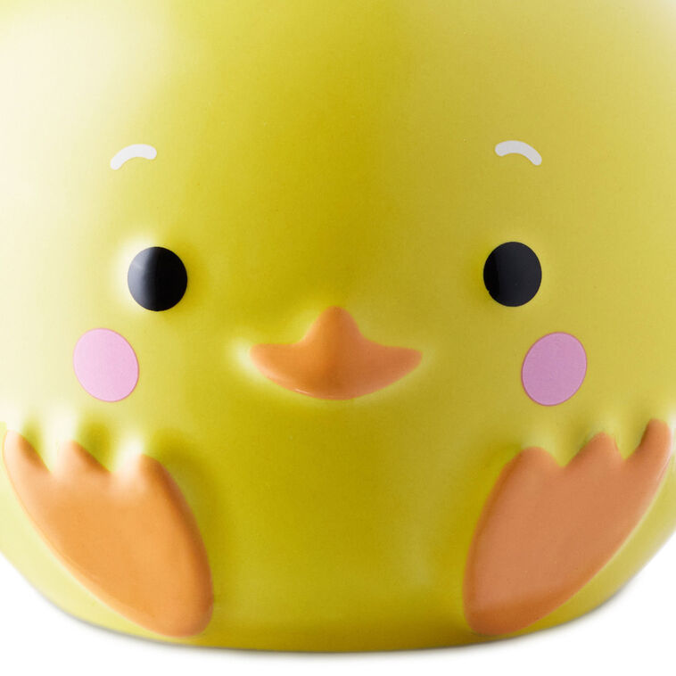 Yellow Chick Sculpted Mug, 13.8 oz.