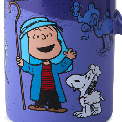 Peanuts Shepherd Linus and Sheep Snoopy Nativity Scene Mug, 17.5 oz