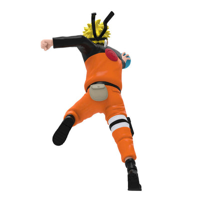Hallmark Keepsake Naruto Uzumaki ornament in orange jumpsuit, action pose, Rasengan jutsu, Christmas tree decoration.