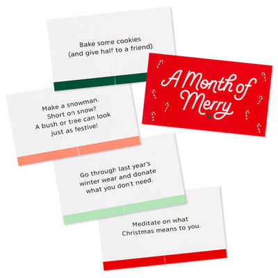 Hallmark Channel A Month of Merry Christmas Activity Jar