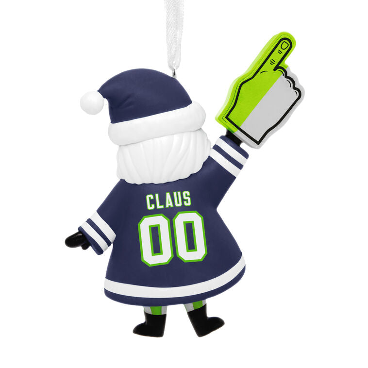 NFL Seattle Seahawks Santa Fan Hallmark Ornament