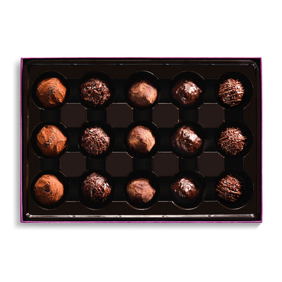Dark Chocolate Truffles Gift Box, 6.8 oz