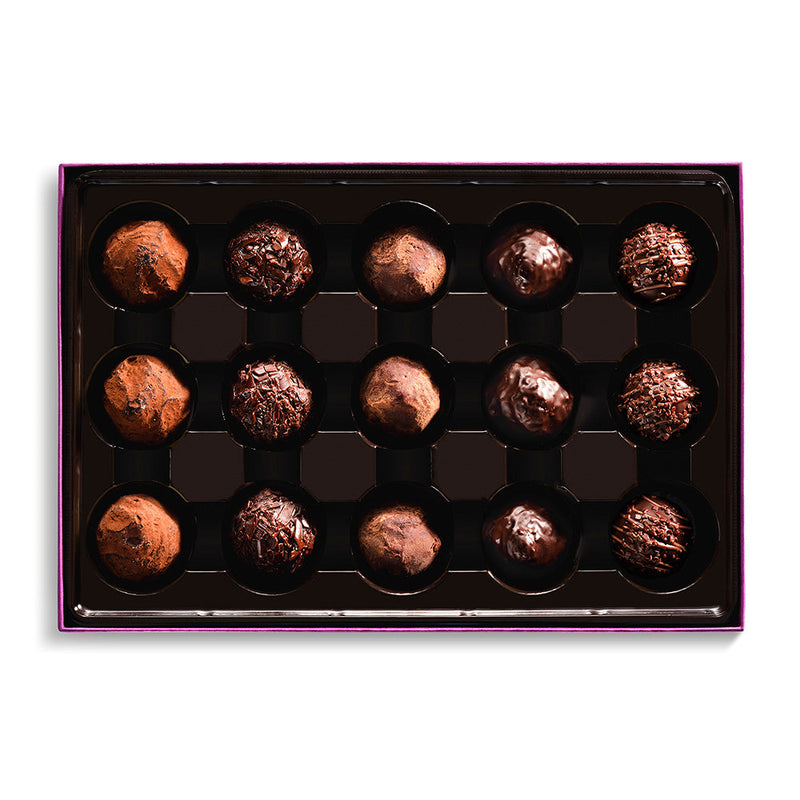 Dark Chocolate Truffles Gift Box, 6.8 oz