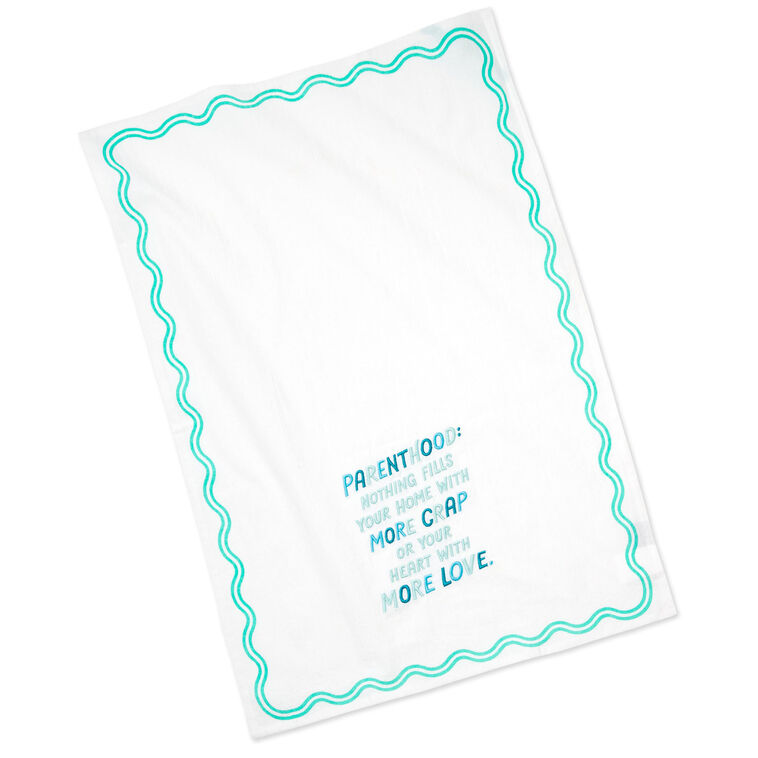 Parenthood Funny Tea Towel, 18x26