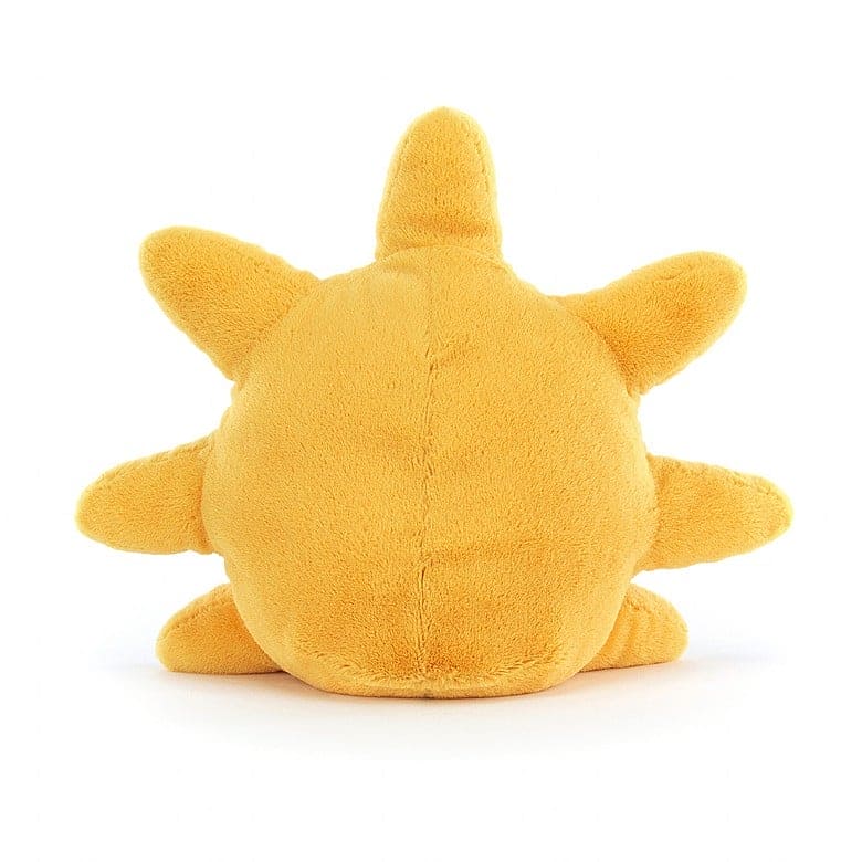 Stuffed toy sun made by Jellycat