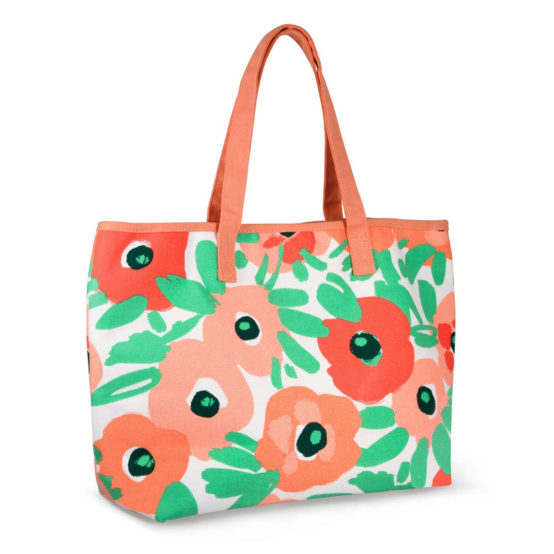 Abstract Floral Tote Bag