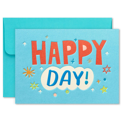 Assorted Modern Lettering Blank Note Cards, Box of 24
