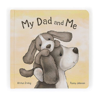 My Dad and Me" children's book cover by Kirsten Irving and Penny Johnson.