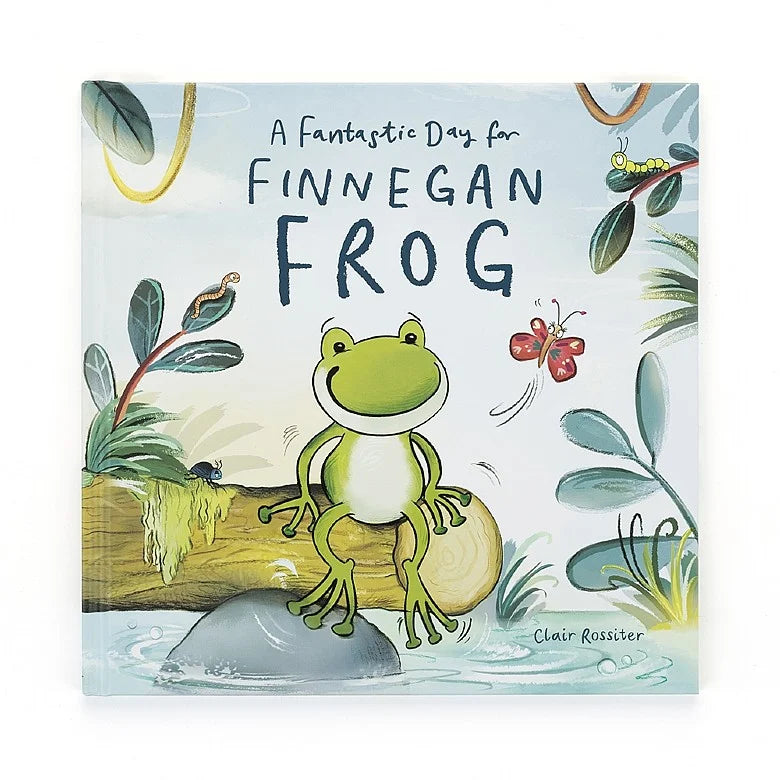 the author of the book "A Fantastic Day for Finnegan Frog" is Clair Rossiter