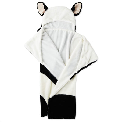 Baby Cow Hooded Blanket With Pockets