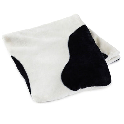 Baby Cow Hooded Blanket With Pockets