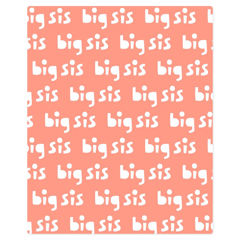 Big Sis Fleece Blanket, 50x60