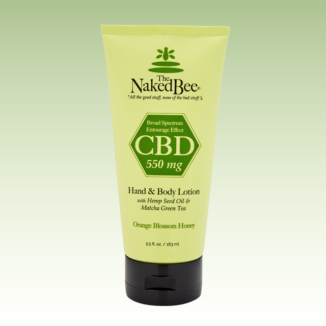 Orange Blossom Honey Broad Spectrum CBD Hand & Body Lotion 5.5 oz