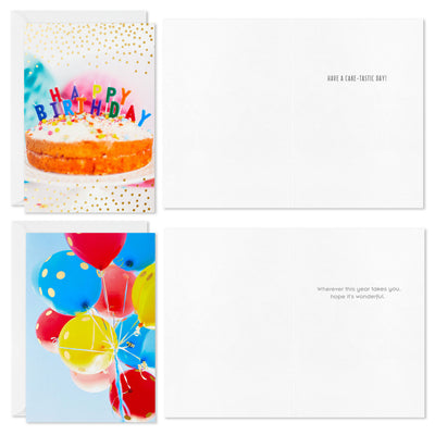 Birthday Icons Boxed Birthday Cards Assortment, Pack of 12