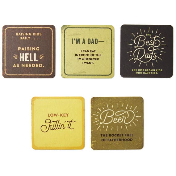 Cheers to a Great Dad Coaster Book